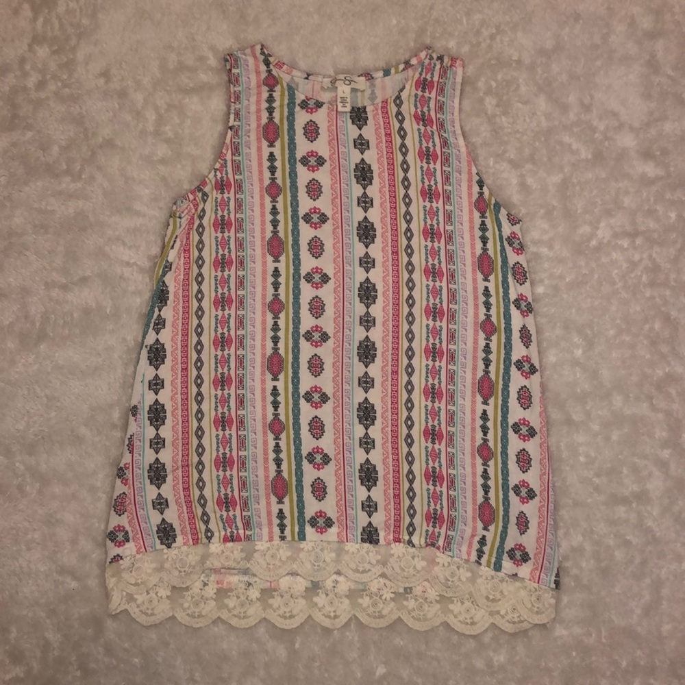 patterend tank top